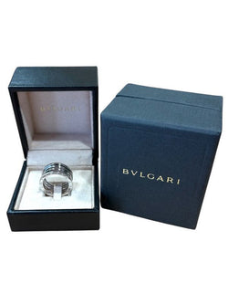 Bague Bandeau BVLGARI "B.zero1" en or blanc - Castafiore