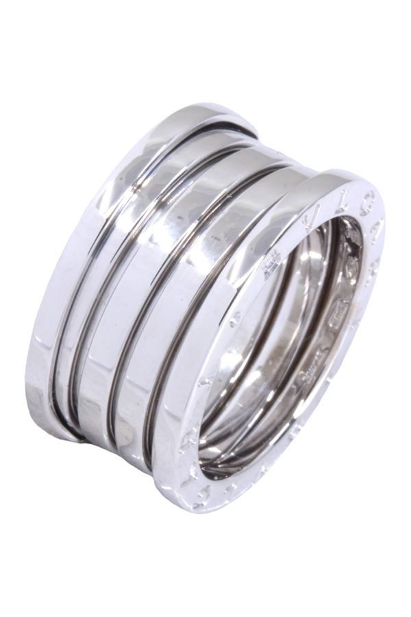 Bague Bandeau BVLGARI "B.zero1" en or blanc - Castafiore