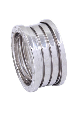Bague Bandeau BVLGARI "B.zero1" en or blanc - Castafiore