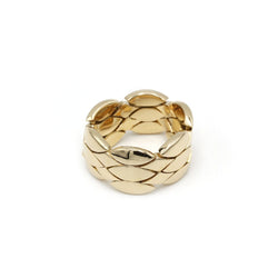Bague Bandeau CARTIER en or - Castafiore