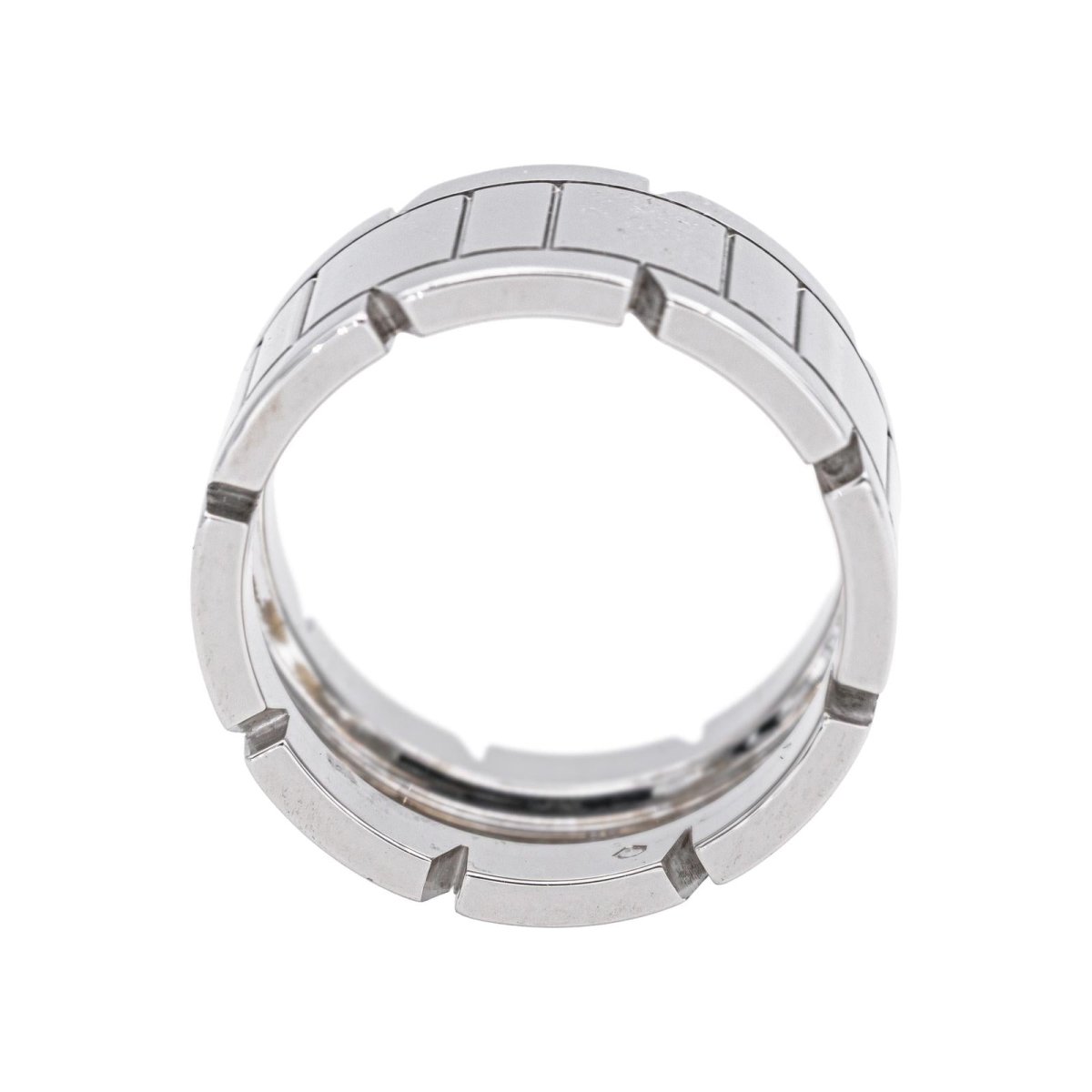 Bague Bandeau CARTIER en or blanc - Castafiore