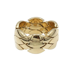 Bague Bandeau CARTIER en or jaune - Castafiore