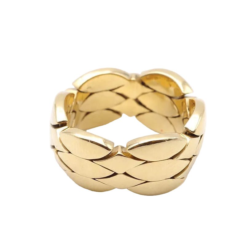 Bague Bandeau CARTIER en or jaune - Castafiore