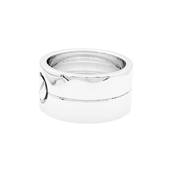 Bague Bandeau CARTIER "Love" en or blanc - Castafiore