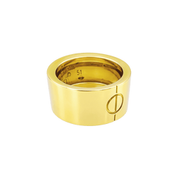 Bague Bandeau CARTIER "Love" GM en or jaune - Castafiore