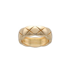 Bague Bandeau CHANEL "Coco Crush" en or jaune - Castafiore