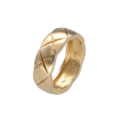 Bague Bandeau CHANEL "Coco Crush" en or jaune - Castafiore