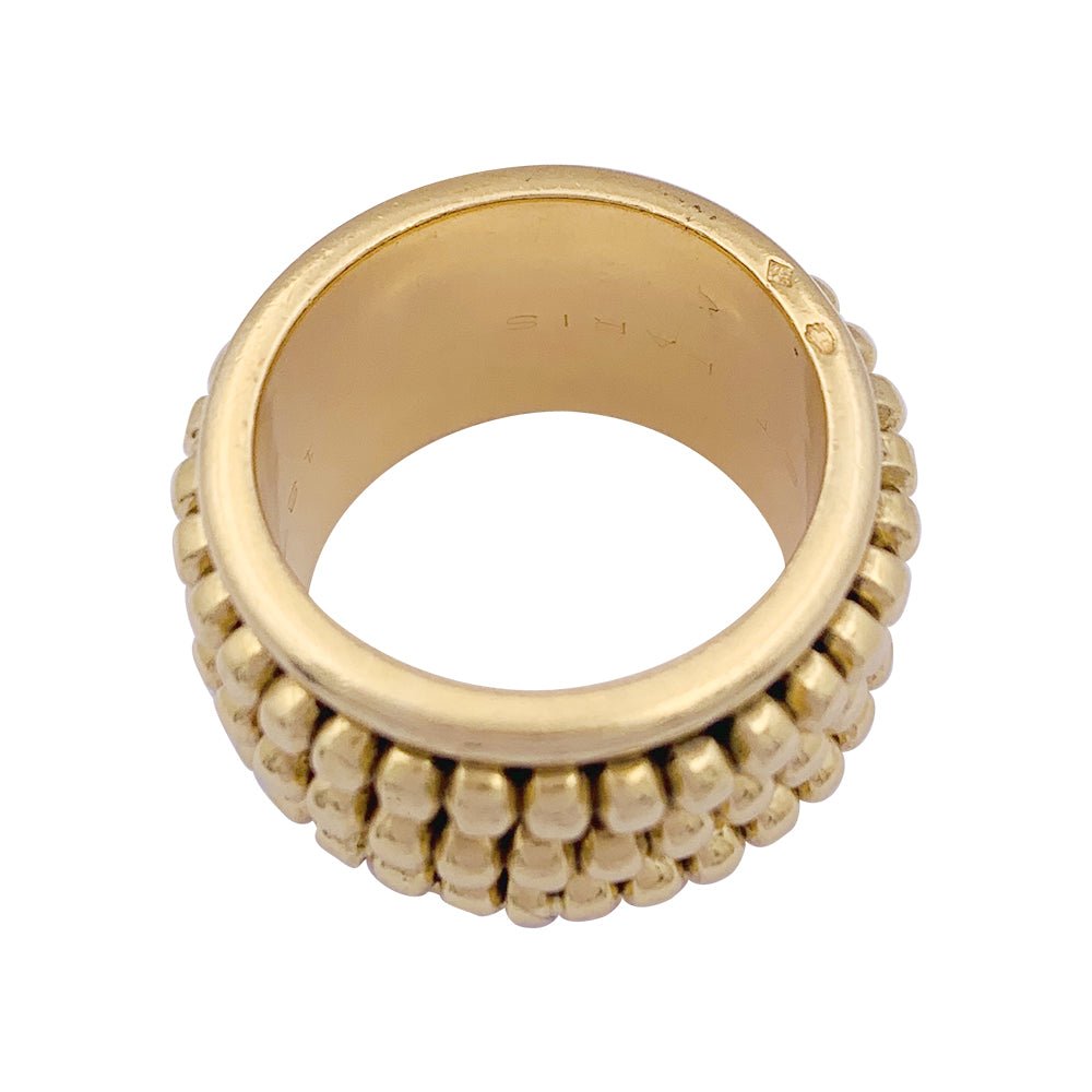 Bague Bandeau CHAUMET "Abacus" ENor jaune. - Castafiore