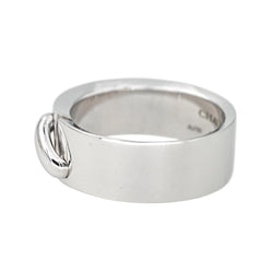 Bague Bandeau CHAUMET "Lien" en or blanc - Castafiore