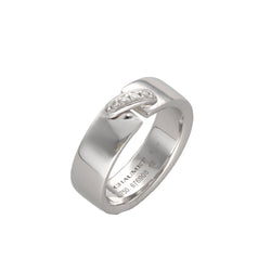 Bague Bandeau CHAUMET "Lien Évidence" en or blanc - Castafiore