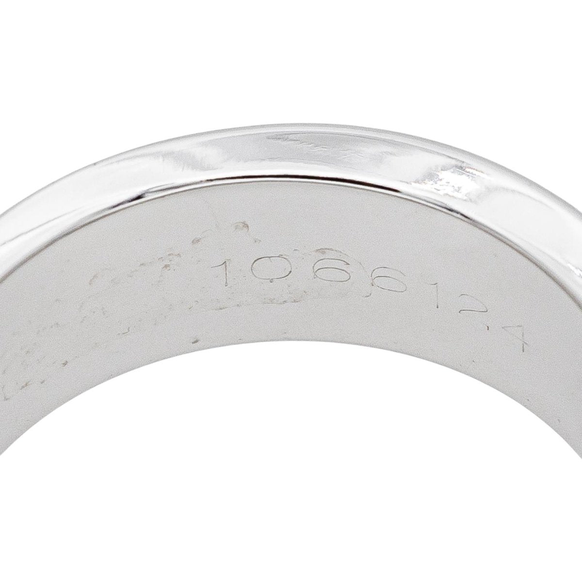 Bague Bandeau CHAUMET "Liens" en or blanc et diamants - Castafiore