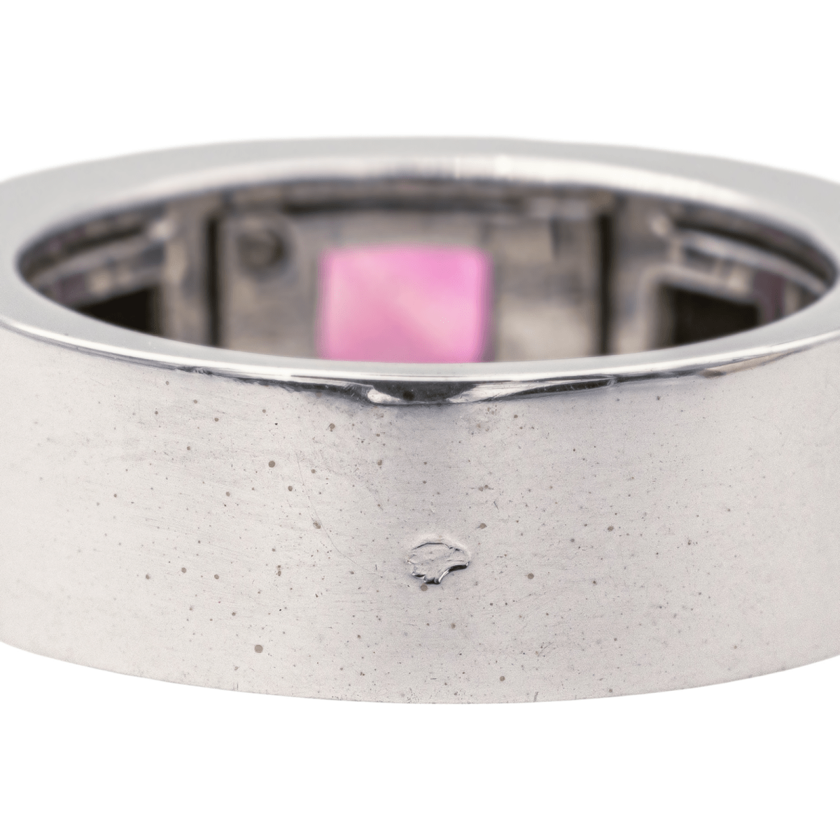 Bague Bandeau CHOPARD en or blanc et tourmaline - Castafiore