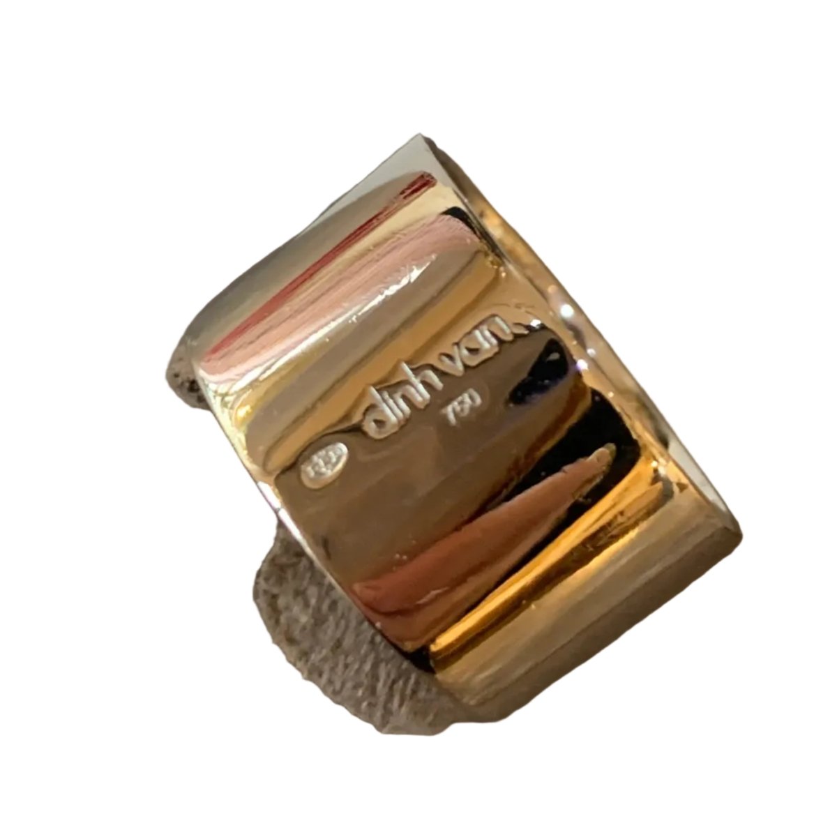 Bague Bandeau DINH VAN "Anthéa" en or blanc et diamants - Castafiore