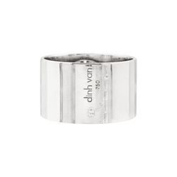 Bague Bandeau DINH VAN "Anthea" en or blanc et diamants - Castafiore