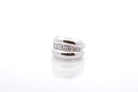 Bague Bandeau en diamants et or blanc - Castafiore