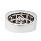 Bague Bandeau en Or blanc et Diamant - Castafiore