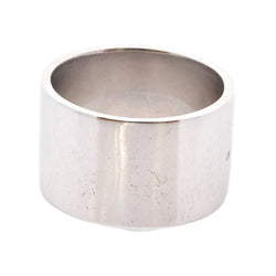 Bague Bandeau en or blanc et diamants - Castafiore