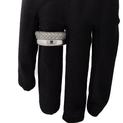 Bague Bandeau en or blanc et diamants - Castafiore