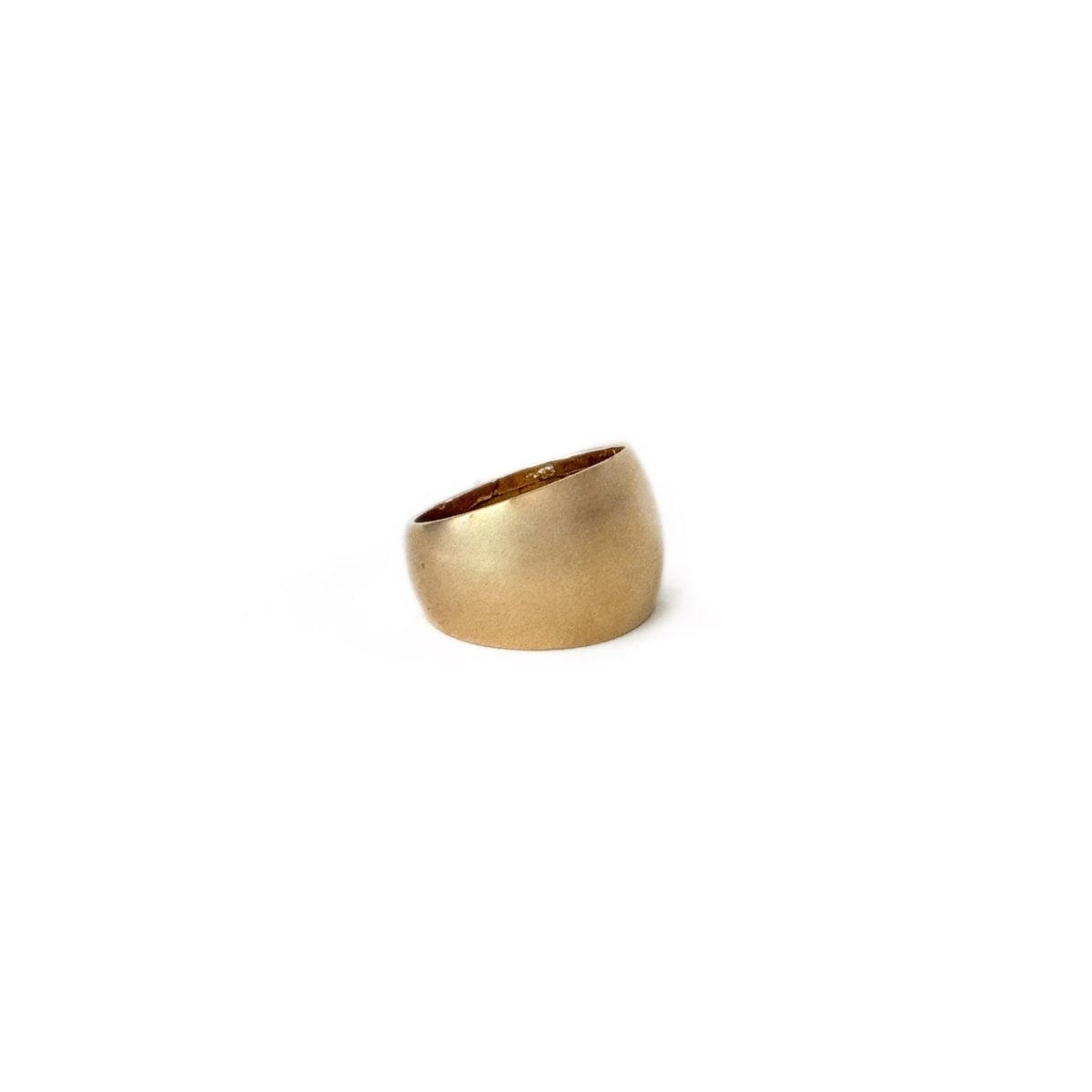 Bague Bandeau en or jaune - Castafiore