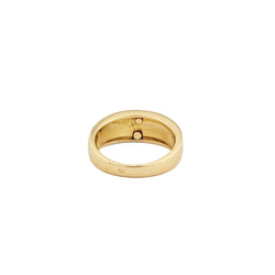 Bague Bandeau en or jaune et diamant - Castafiore