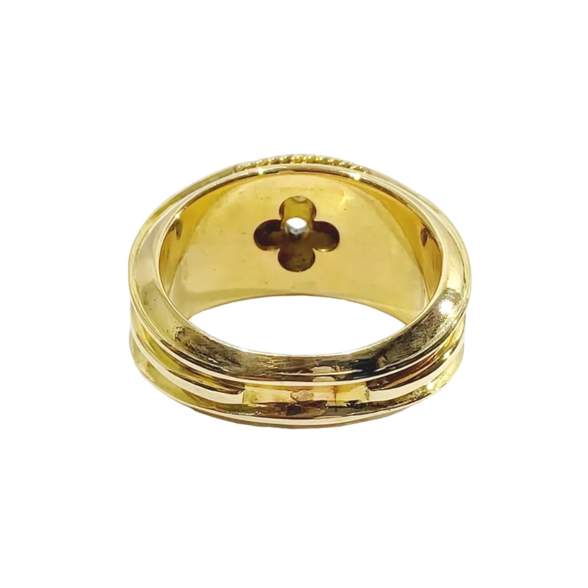 Bague Bandeau en or jaune et diamants - Castafiore