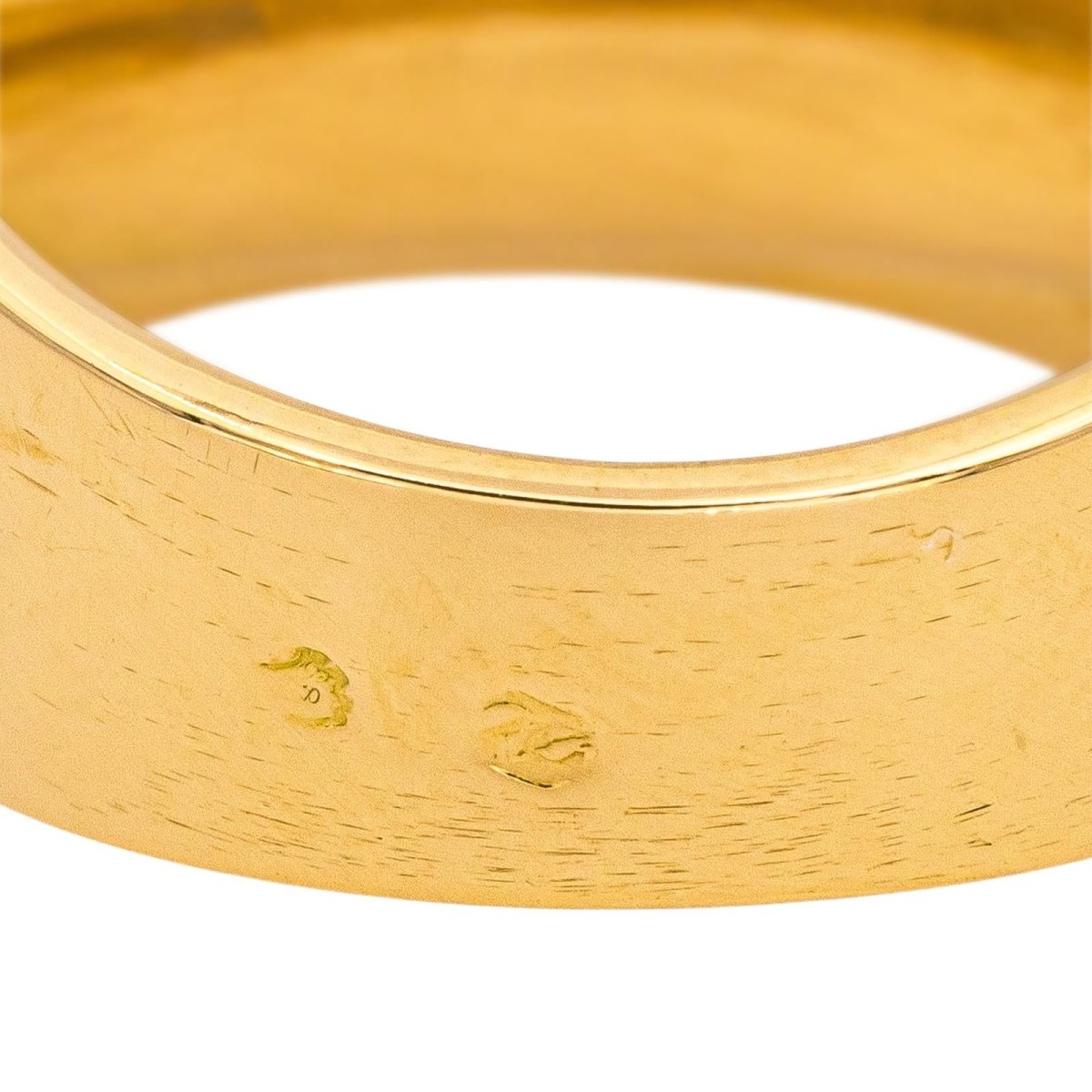 Bague Bandeau en or jaune et diamants - Castafiore