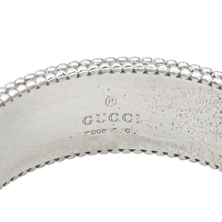 Bague Bandeau GUCCI "Blossom" en or blanc - Castafiore