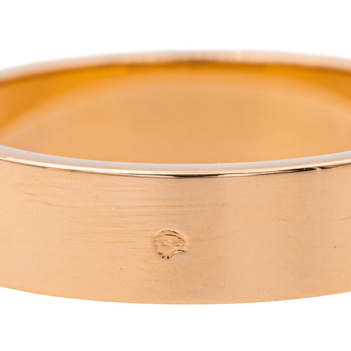 Bague Bandeau HERMÈS "Collier de Chien" en or rose - Castafiore