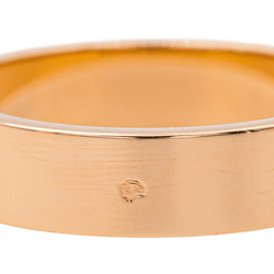 Bague Bandeau HERMÈS "Collier de Chien" en or rose - Castafiore