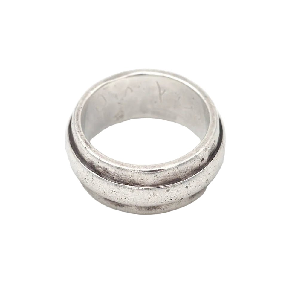 Bague Bandeau JEAN DESPRÉS en argent - Castafiore