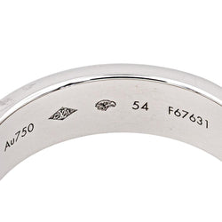 Bague Bandeau LOUIS VUITTON "Empreinte" en or blanc - Castafiore