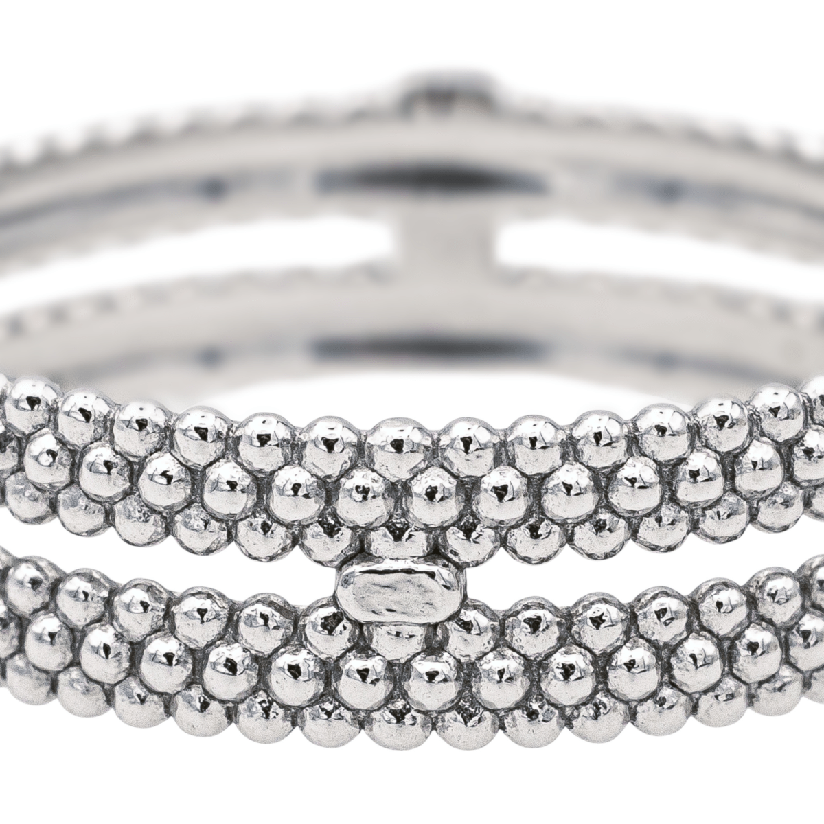 Bague Bandeau MAUBOUSSIN "Mon Premier Jour c'est Toi N°1" en or blanc et diamants - Castafiore