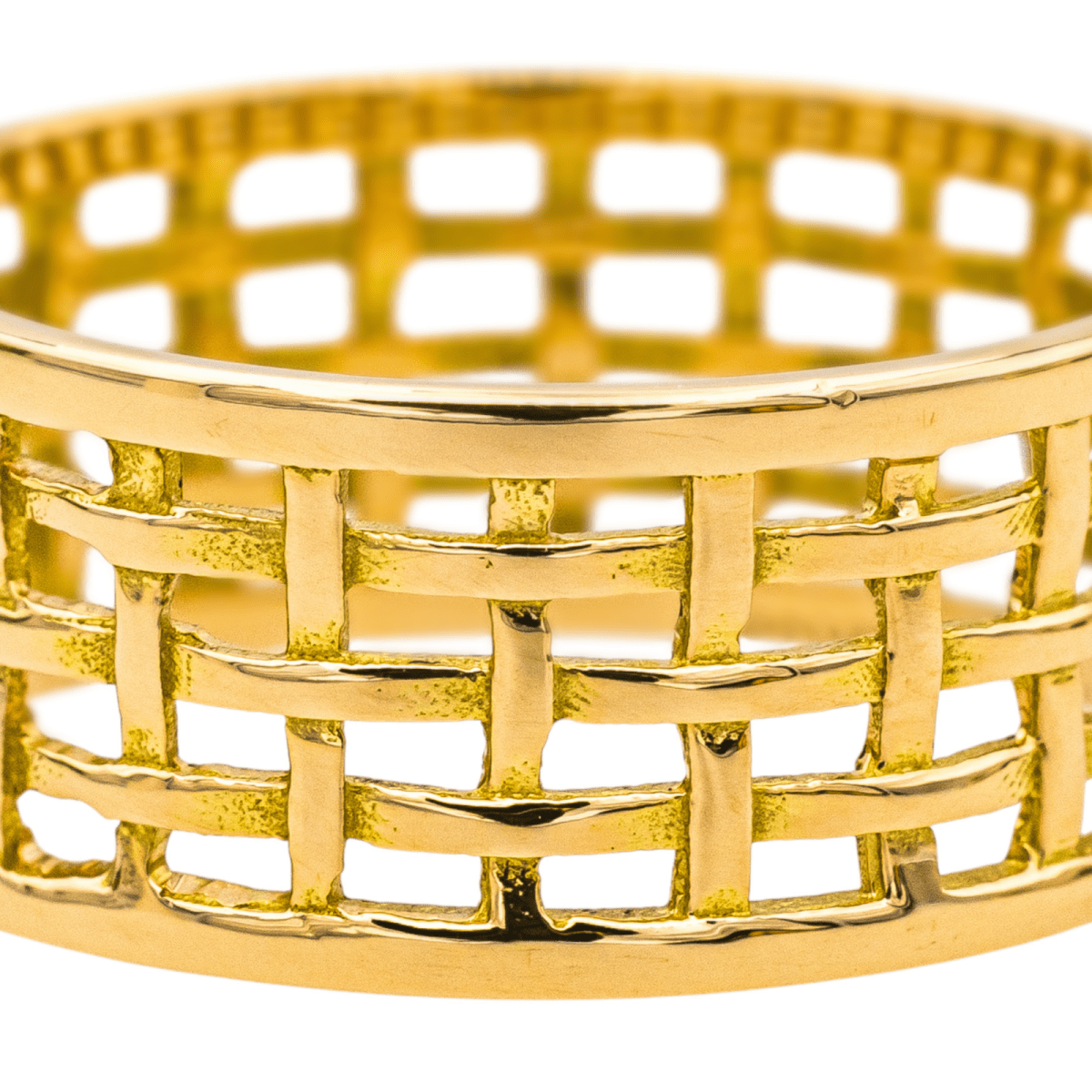 Bague Bandeau MAUBOUSSIN "Une Galerie Rue de Seine" en or jaune - Castafiore