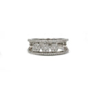 Bague Bandeau MESSIKA "Move" en or blanc et diamants - Castafiore