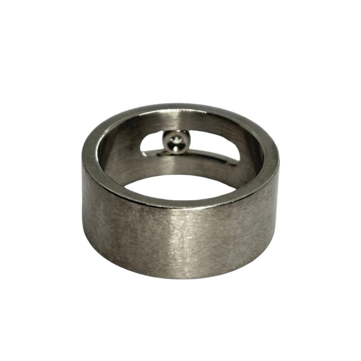 Bague Bandeau MESSIKA "Move" en titane et diamant - Castafiore