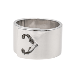 Bague Bandeau O.J. Perrin "Légende" en or blanc - Castafiore