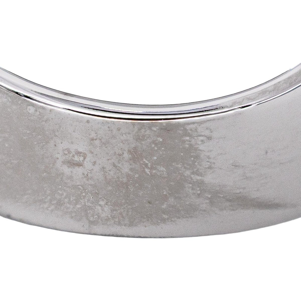 Bague Bandeau Or blanc Saphir - Castafiore
