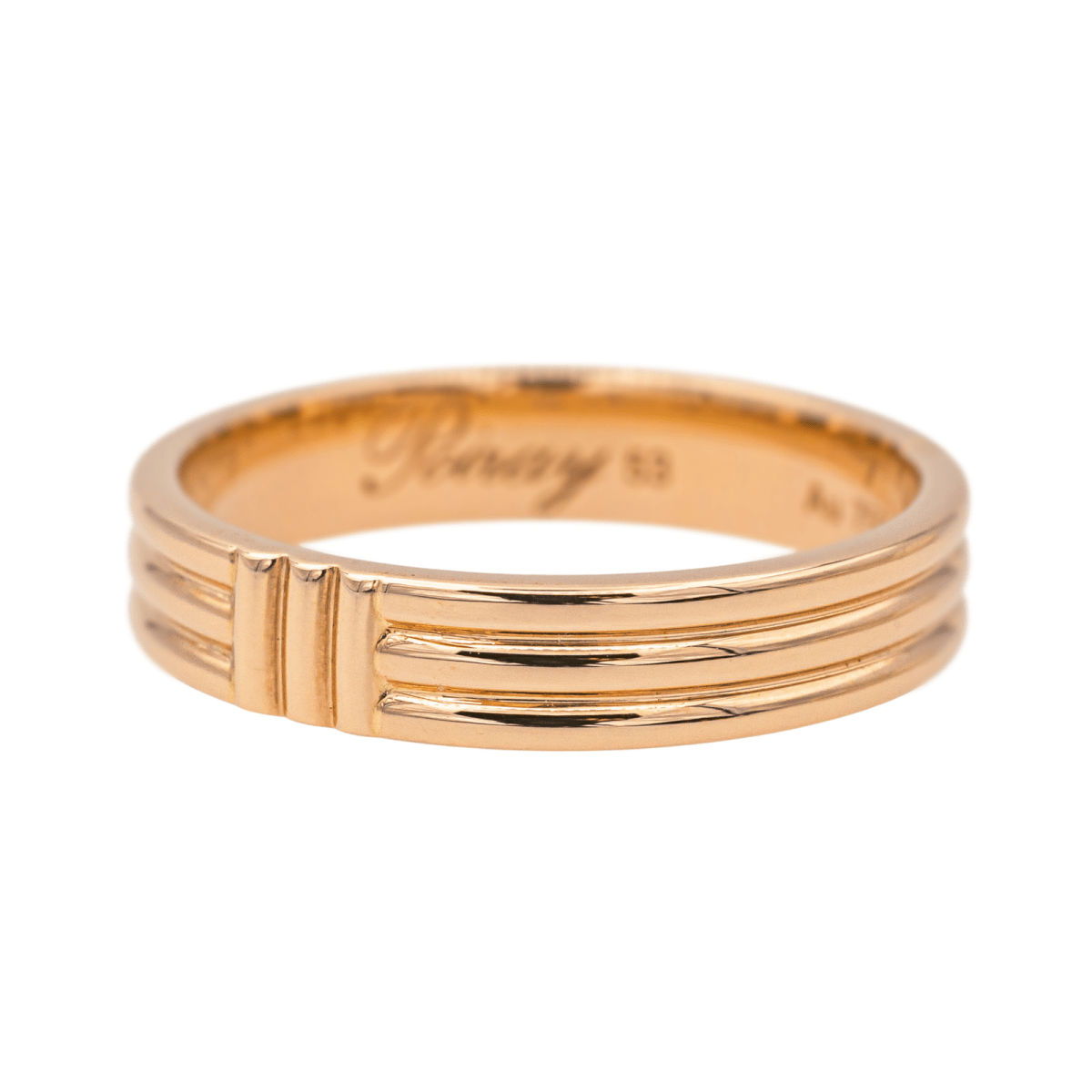 Bague Bandeau POIRAY "Ma Première" en or rose - Castafiore