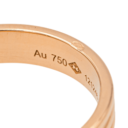 Bague Bandeau POIRAY "Ma Première" en or rose - Castafiore