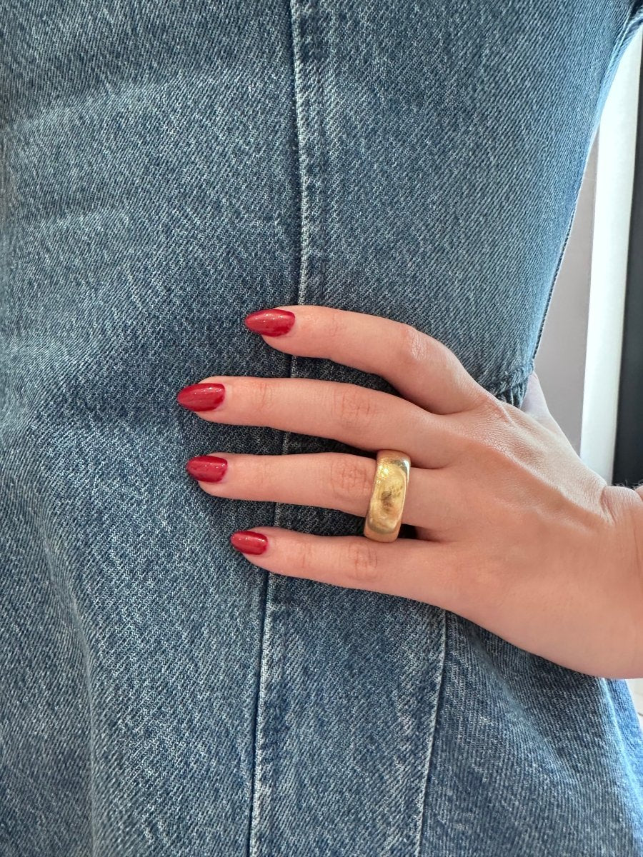 Bague Bandeau POMELLATO "Iconica" en or rose - Castafiore