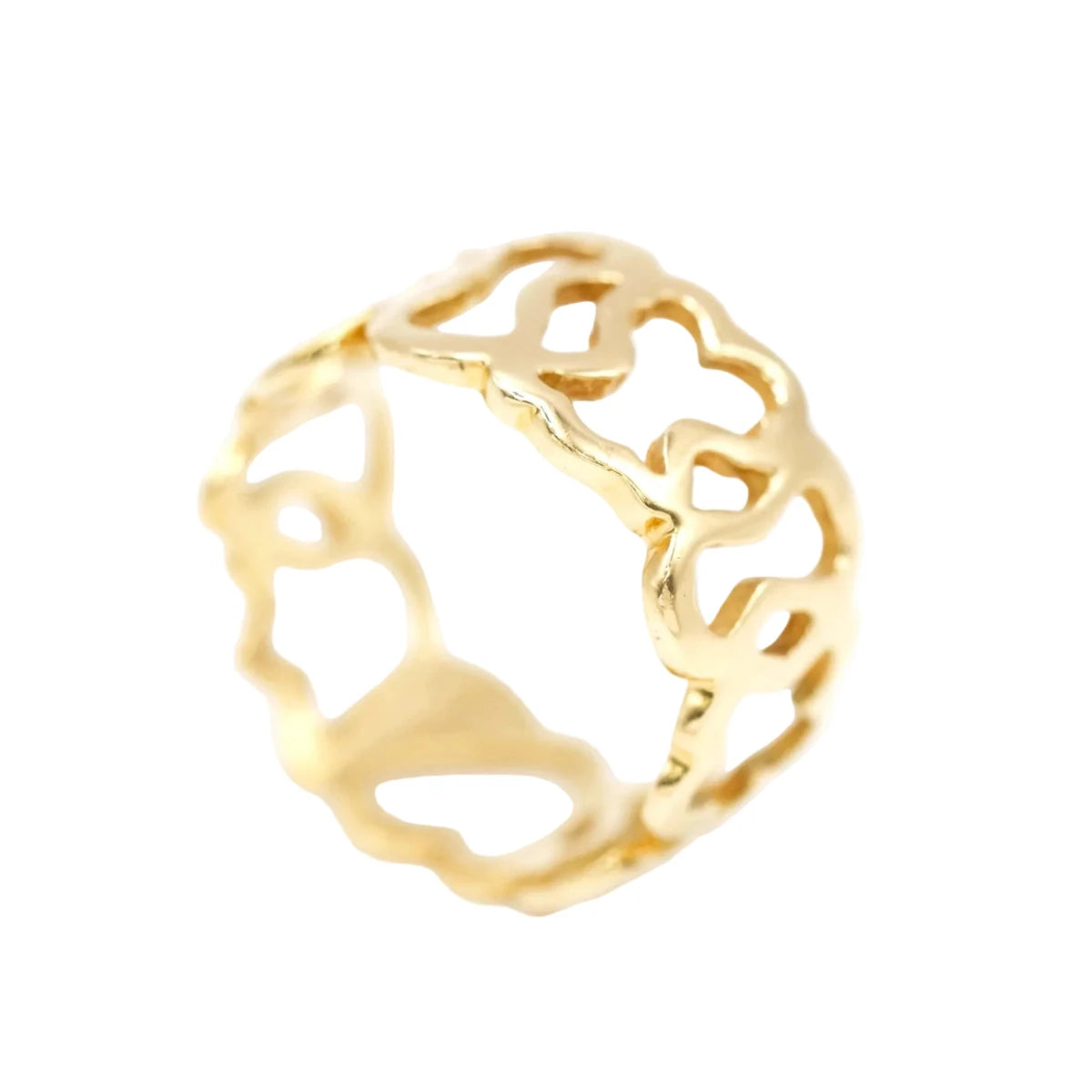 Bague Bandeau TOUS "Silueta" en or jaune - Castafiore