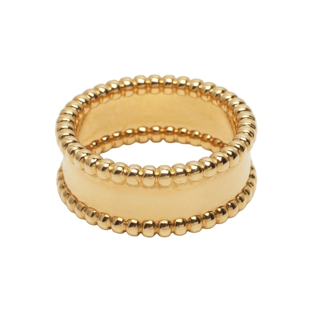 Bague Bandeau VAN CLEEF & ARPELS. en or jaune - Castafiore