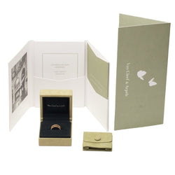 Bague Bandeau VAN CLEEF & ARPELS. en or jaune - Castafiore