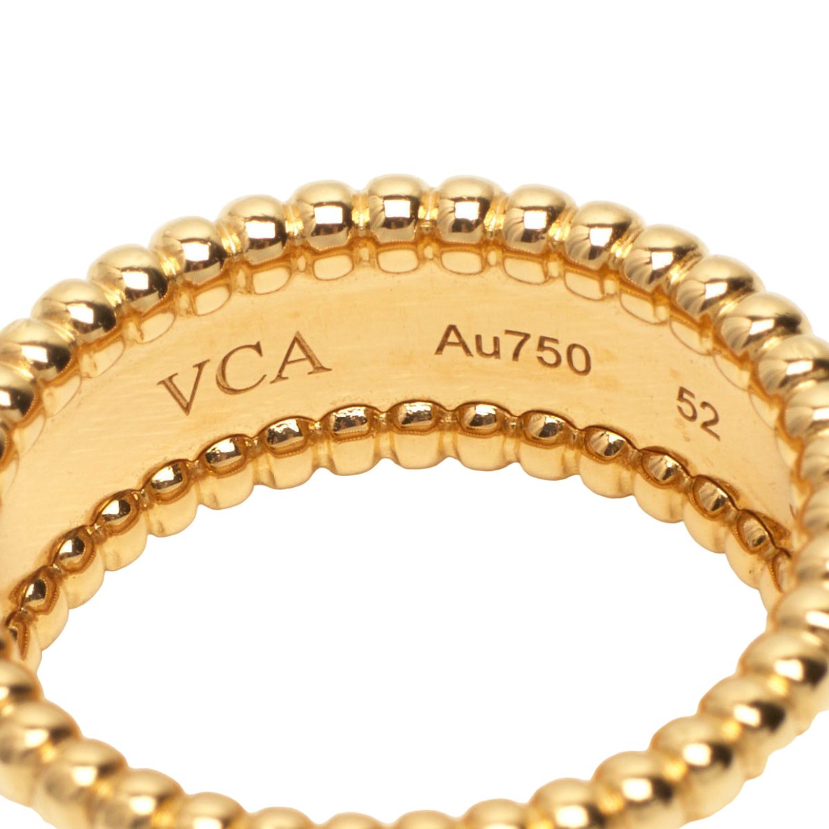 Bague Bandeau VAN CLEEF & ARPELS. en or jaune - Castafiore