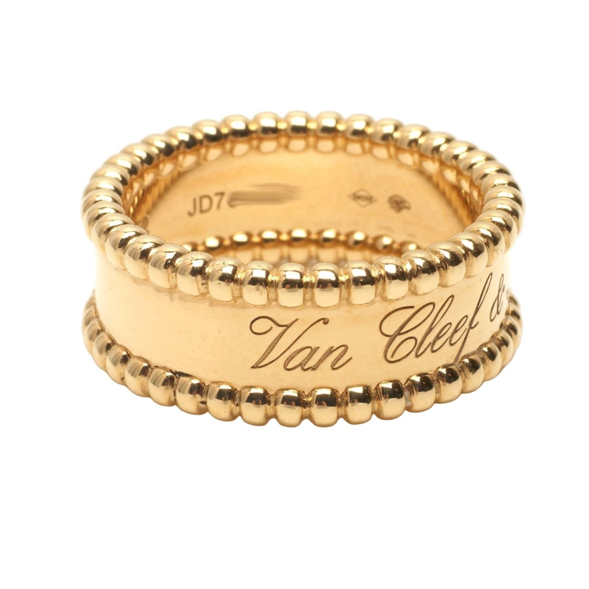 Bague Bandeau VAN CLEEF & ARPELS. en or jaune - Castafiore