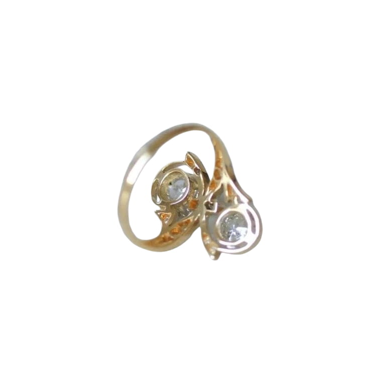 Bague Belle Epoque Toi et moi Diamants - Castafiore