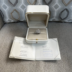 Bague Boucheron " Collection animaux Ours Nanook" de 2021 avec Diamants, pierre de lune en Or gris 18k. Taille 52. Full set - Castafiore