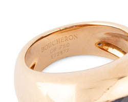 Bague BOUCHERON en or jaune et iolite - Castafiore