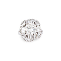 Bague BOUCHERON en platine et diamants - Castafiore