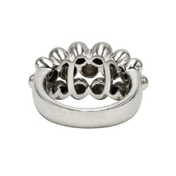 Bague BOUCHERON "Grains de raisin" en or blanc - Castafiore